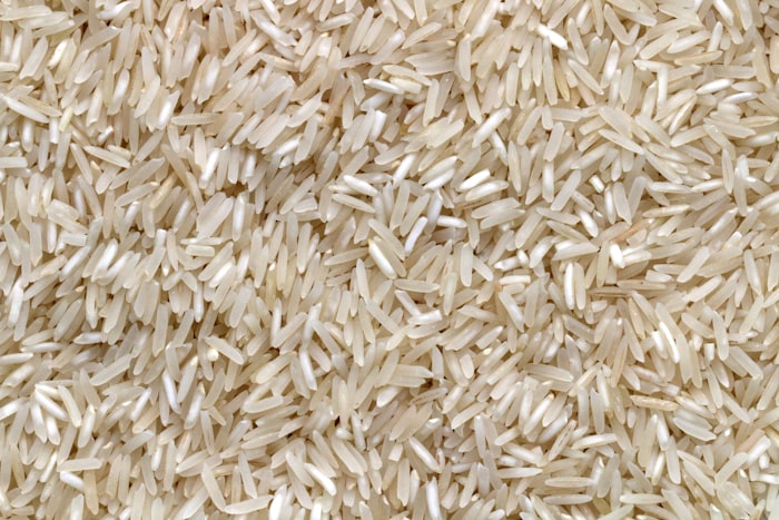 Rice grains for export